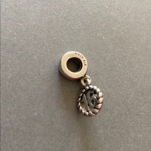 Pandora bracelet 16 charm